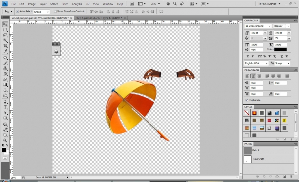 Creation of Master Puppet: Step 2